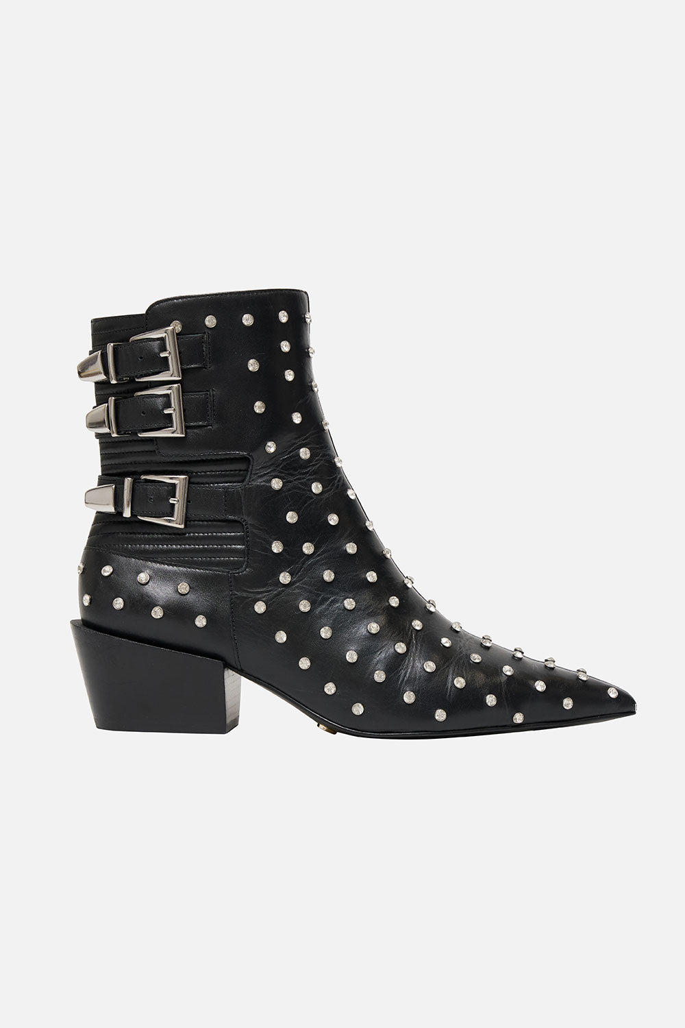 Accesorios CAMILLA Low heel buckle boot