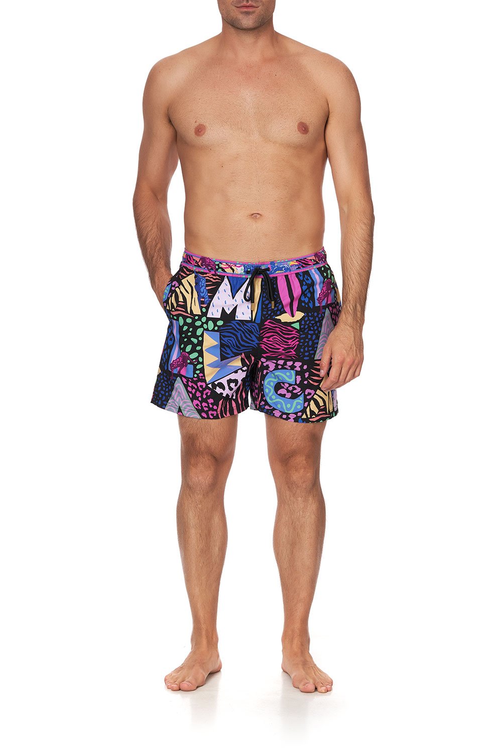 Boardshorts-Mujeres CAMILLA Elastic waist boardshort