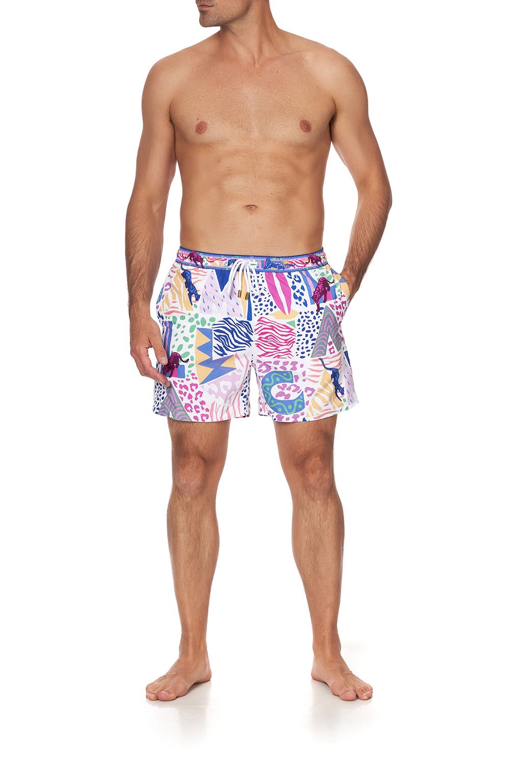 Boardshorts-Mujeres CAMILLA Elastic waist boardshort