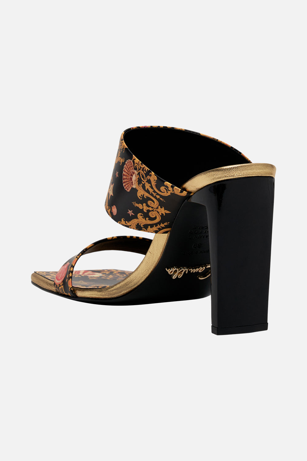 Accesorios CAMILLA Slim block heel mule