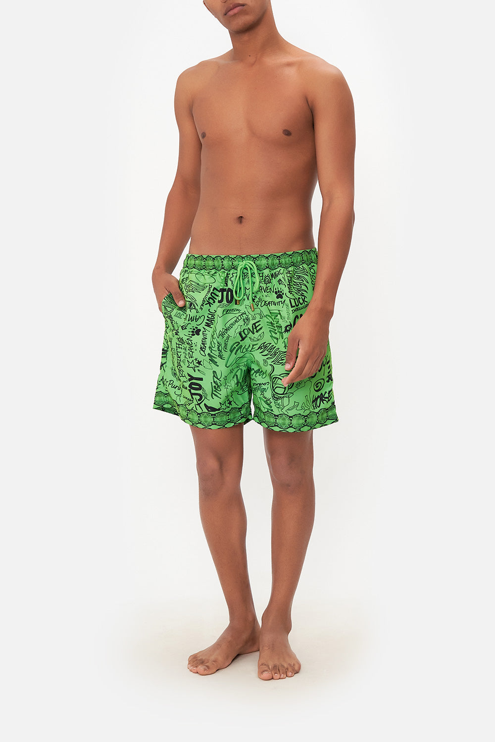 Boardshorts-Mujeres CAMILLA Elastic waist boardshort