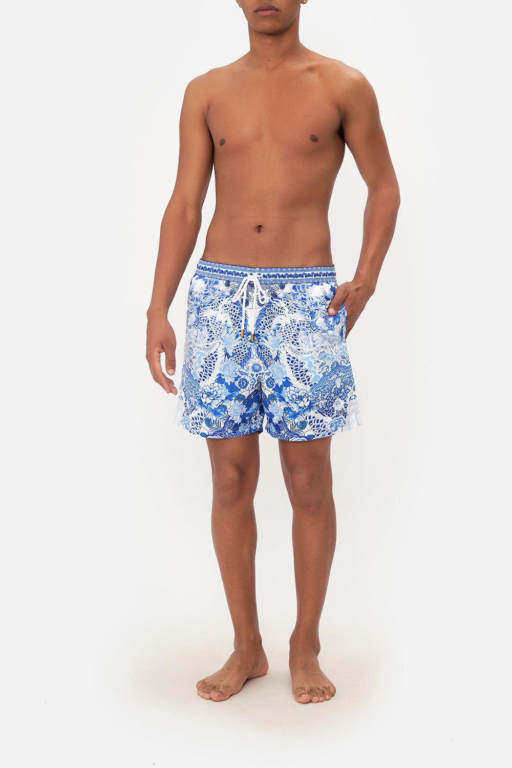 Boardshorts-Mujeres CAMILLA Elastic waist boardshort