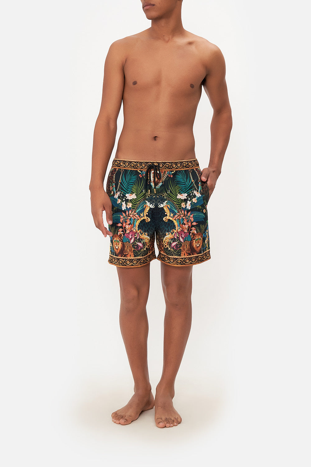 Boardshorts-Mujeres CAMILLA Elastic waist boardshort