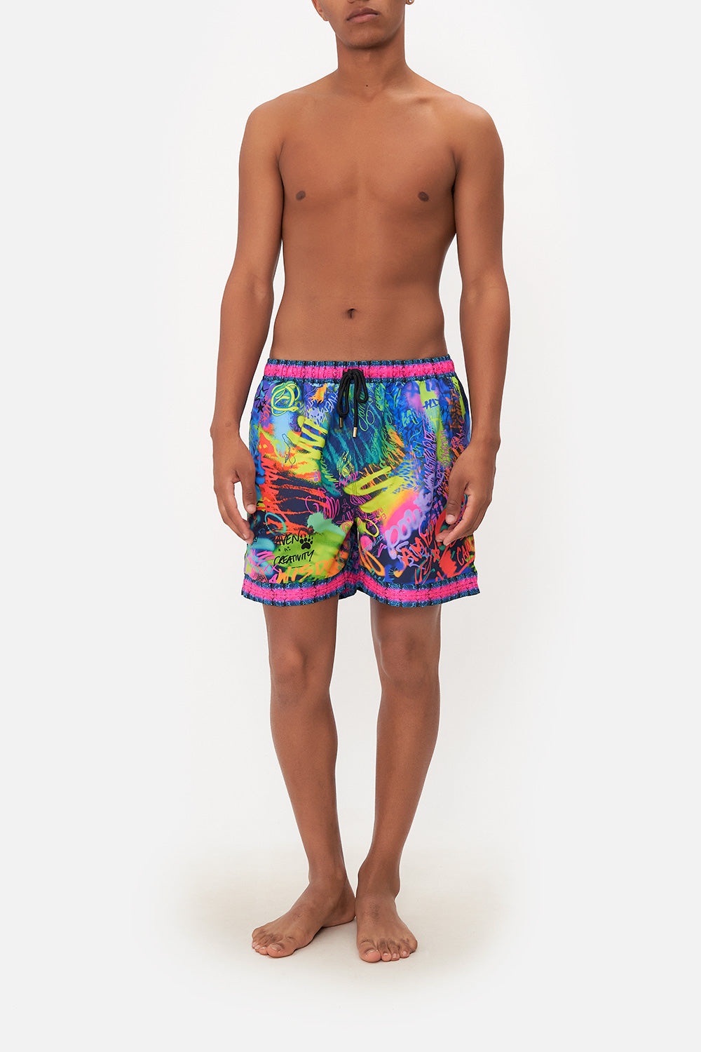 Boardshorts-Mujeres CAMILLA Elastic waist boardshort