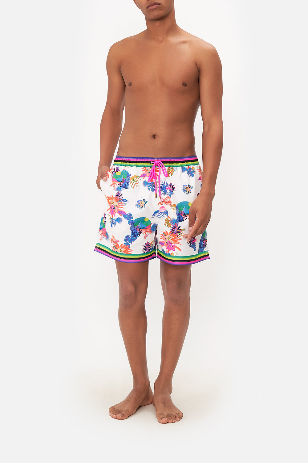 Boardshorts-Mujeres CAMILLA Elastic waist boardshort