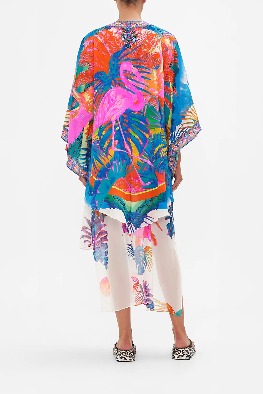 Edición Modesta-Mujeres CAMILLA Kimono with long underlayer