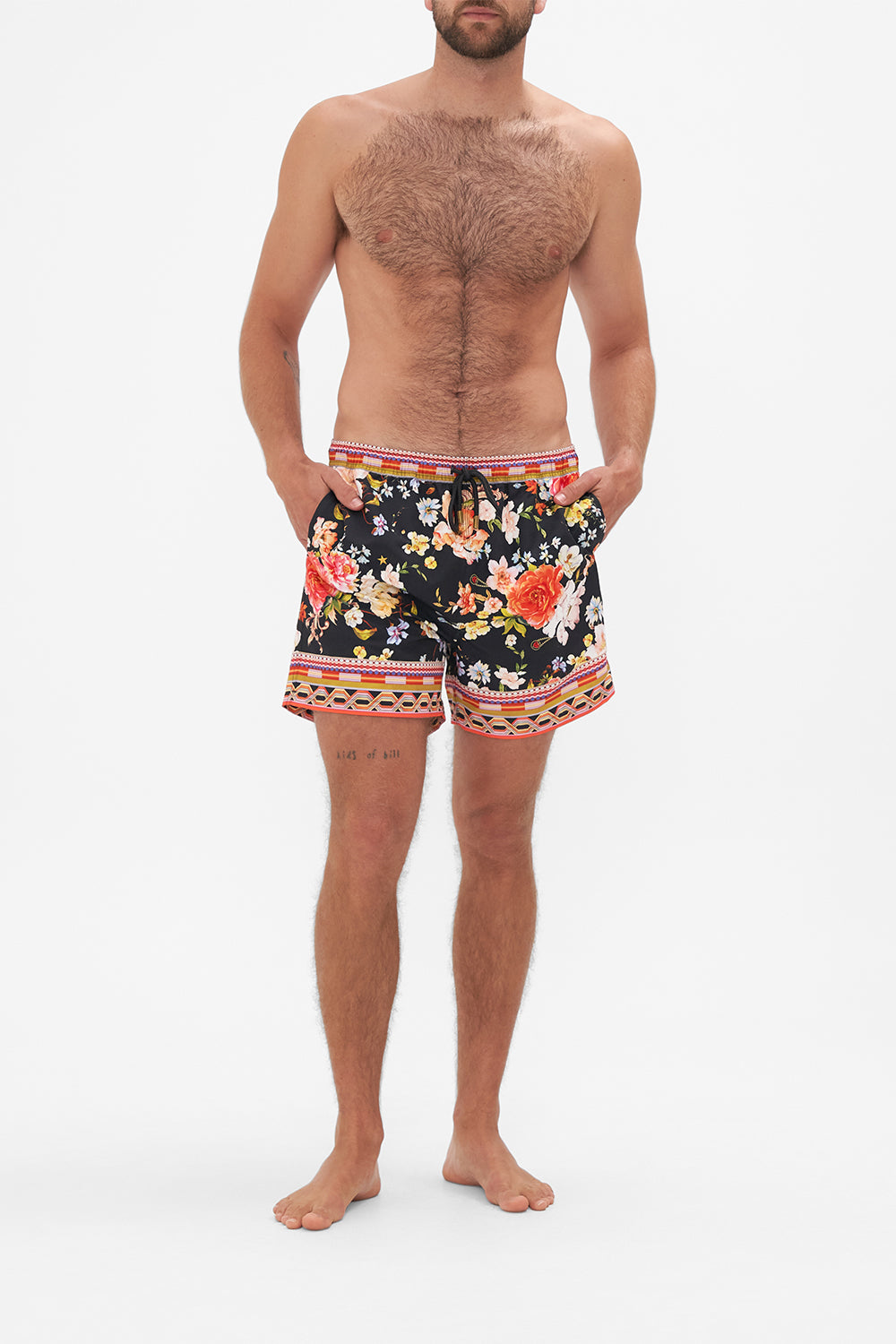 Boardshorts-Mujeres CAMILLA Elastic waist boardshort