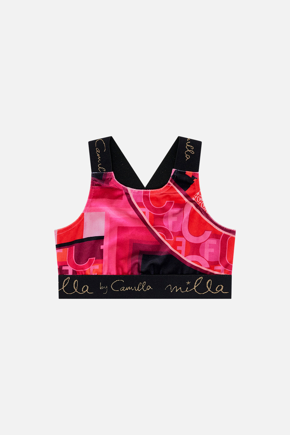 Niños CAMILLA Kids sports crop top 12-14