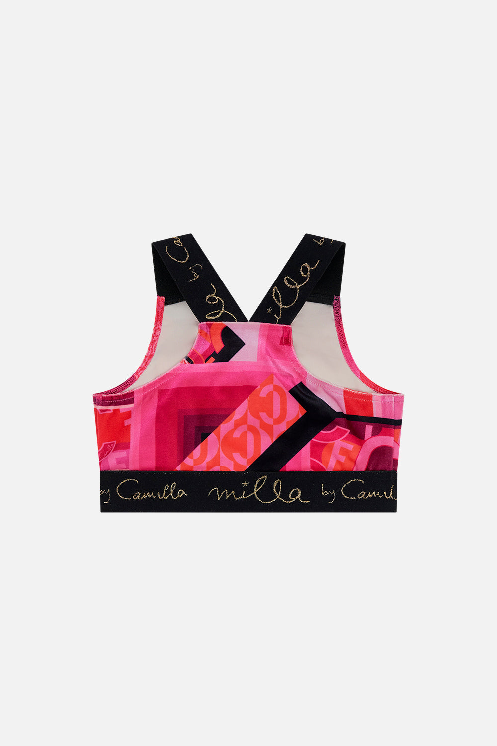 Niños CAMILLA Kids sports crop top 12-14