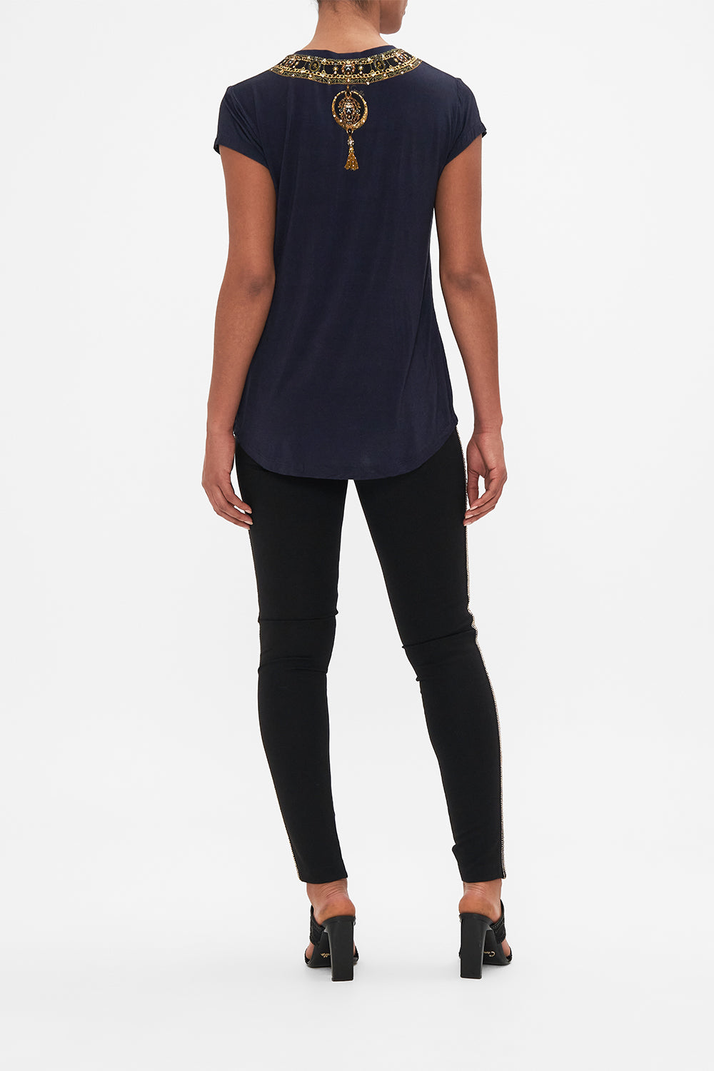 | Camisetas | Tops-Regalos | Mujeres CAMILLA V-neck tee