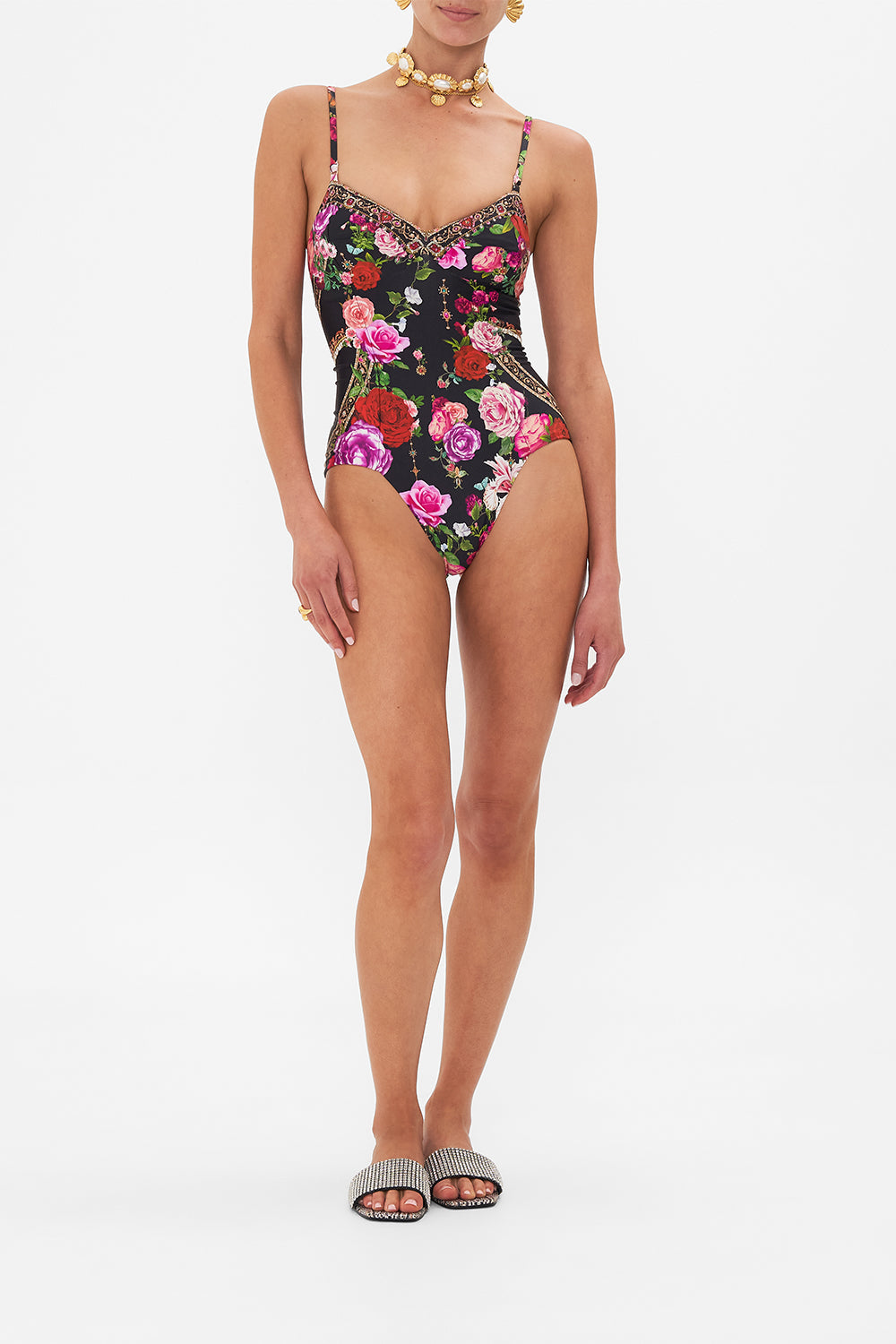 Una Pieza-Mujeres CAMILLA Panelled one-piece