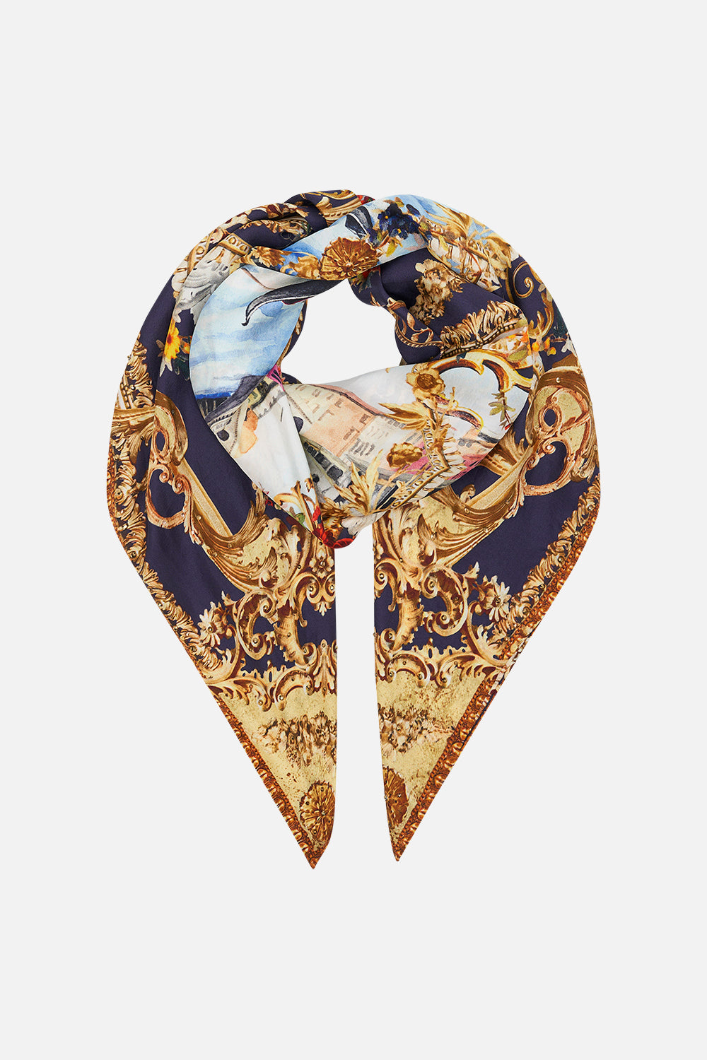 Bufandas-Regalos CAMILLA Large square scarf