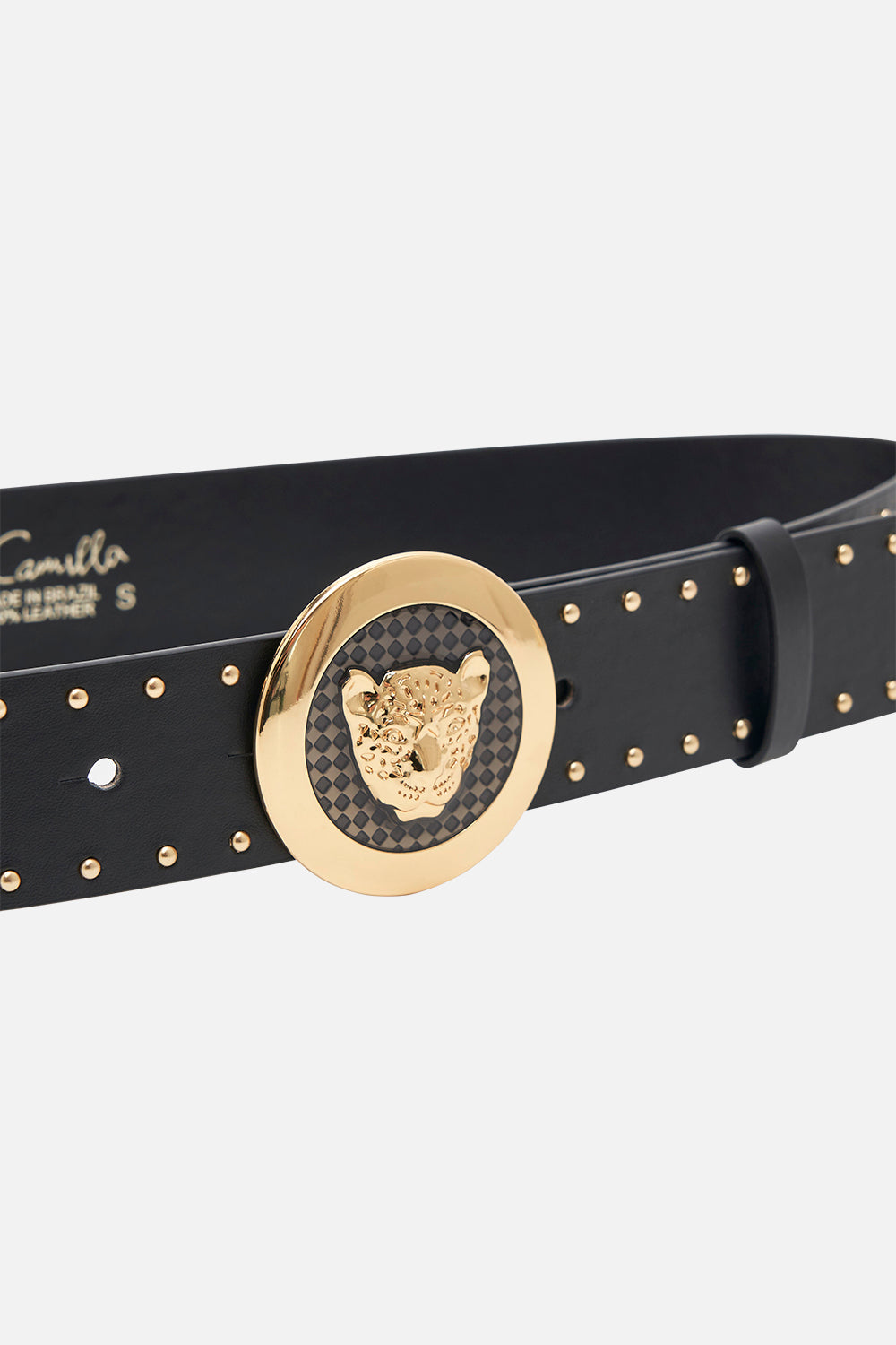 Accesorios CAMILLA Leopard button belt