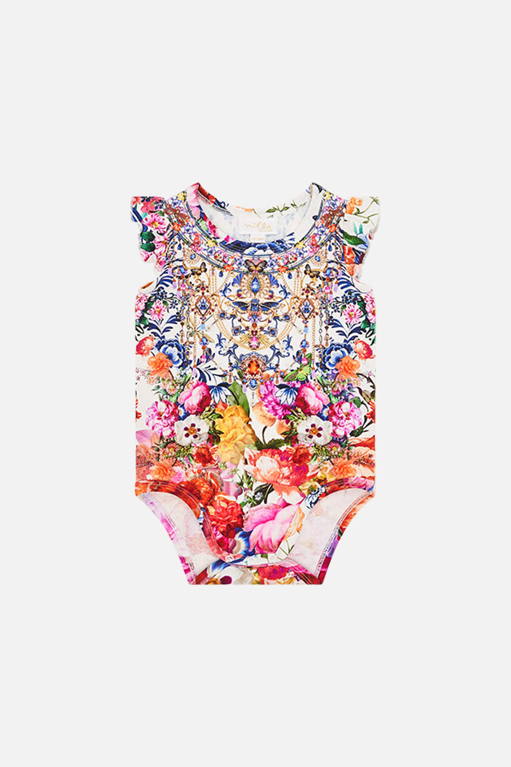 Niños CAMILLA Babies frill bodysuit