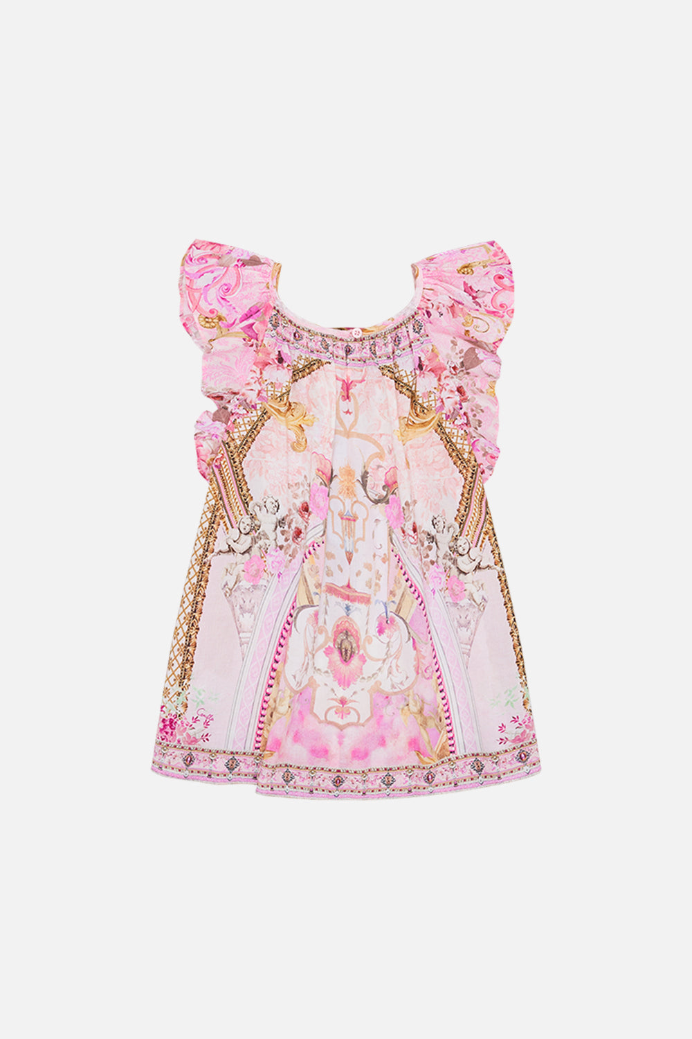 Niños CAMILLA Frill sleeve top 12-14