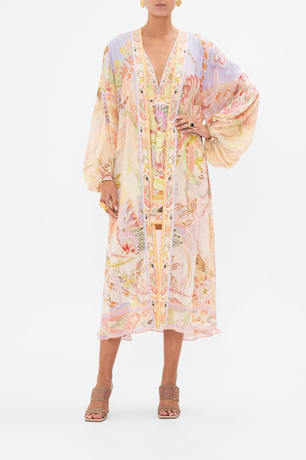 Kimonos | Ropa De Abrigo-Mujeres CAMILLA Blouson sleeve layer