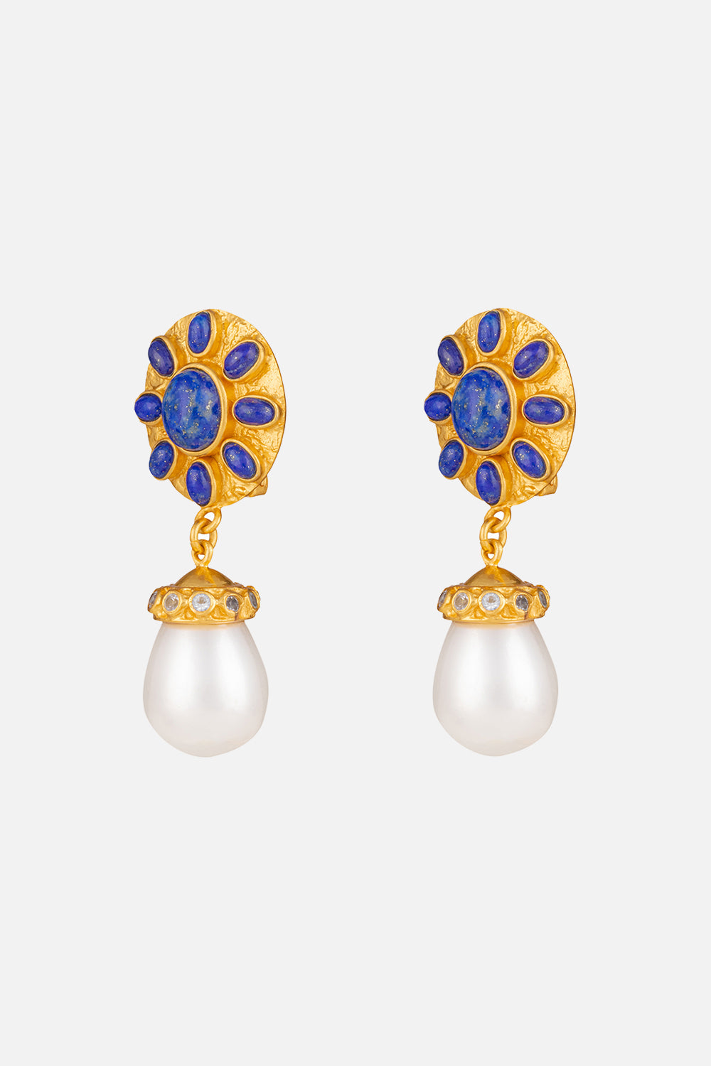 | Ropa De Ocasión Edit-Regalos | Accesorios | Mujeres CAMILLA Heather lapis stone earrings