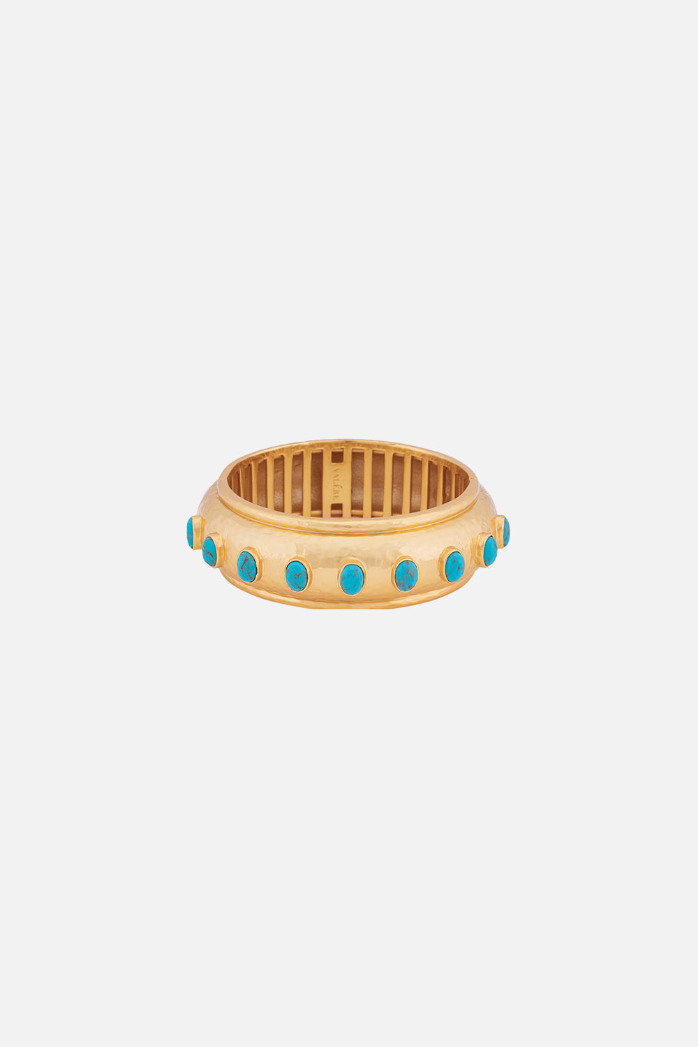 Accesorios CAMILLA Ava golden turquoise bangle