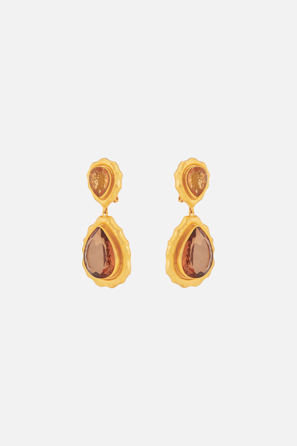 Accesorios CAMILLA Paulina citrine quartz earrings