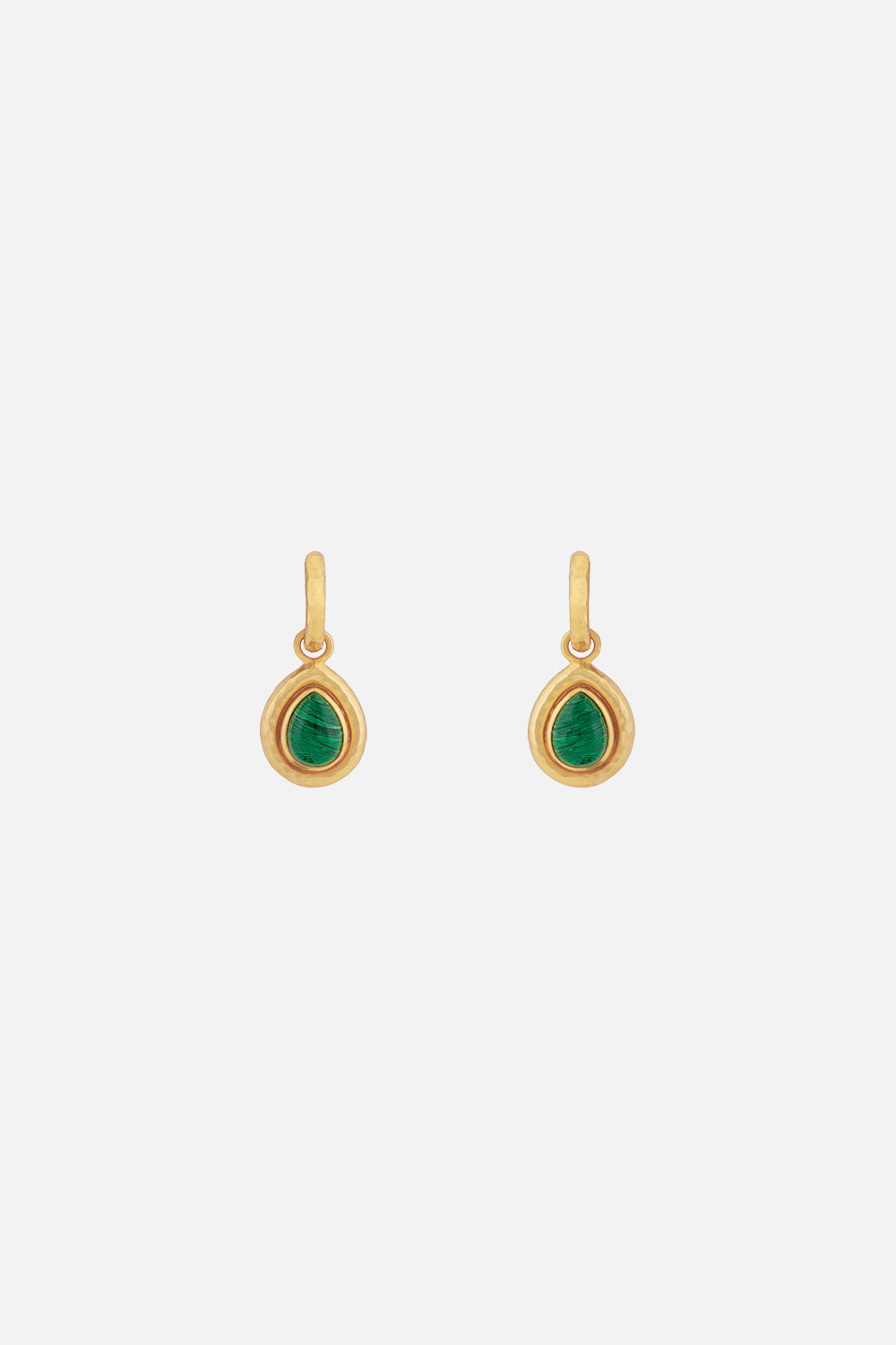 Accesorios CAMILLA Ines malachite earrings