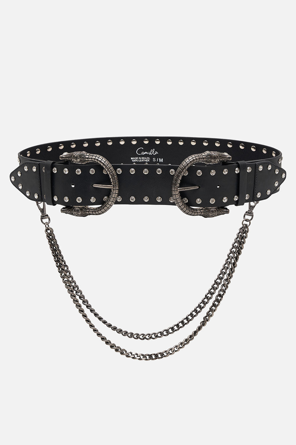 Accesorios CAMILLA Double croc leather belt