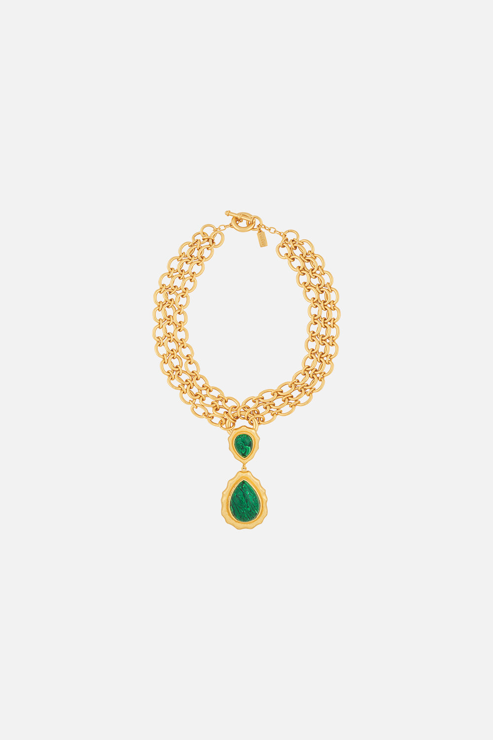 Accesorios CAMILLA Paulina malachite necklace